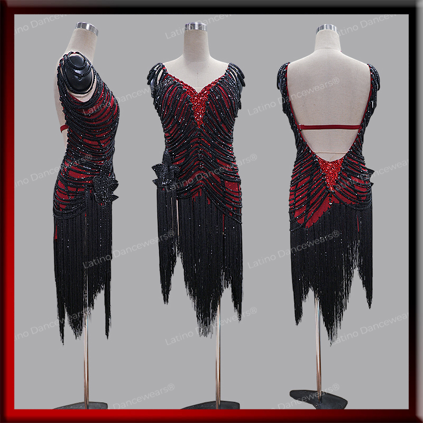LATIN SALSA COMPETITION DRESS LDW (LT3376)
