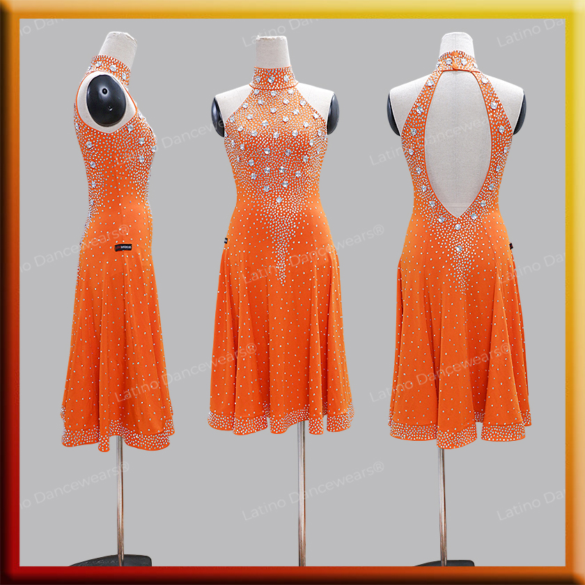 LATIN SALSA COMPETITION DRESS LDW (LT3377)
