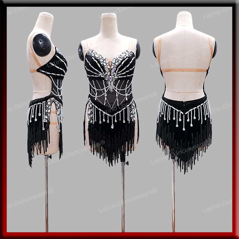 LATIN SALSA COMPETITION DRESS LDW (LT3384)