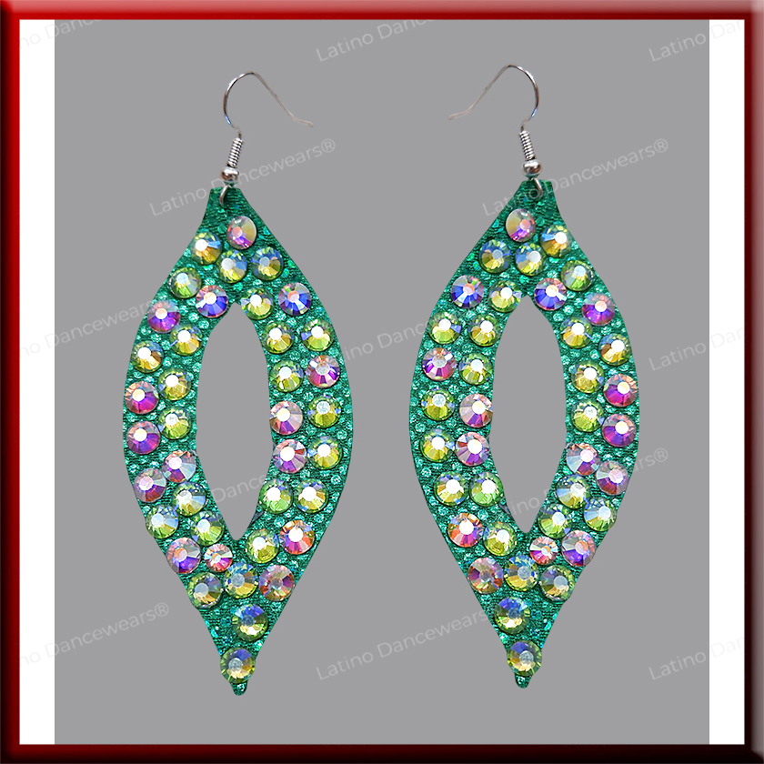 WOMAN LATIN SALSA BALLROOM EARRINGS (EA78)