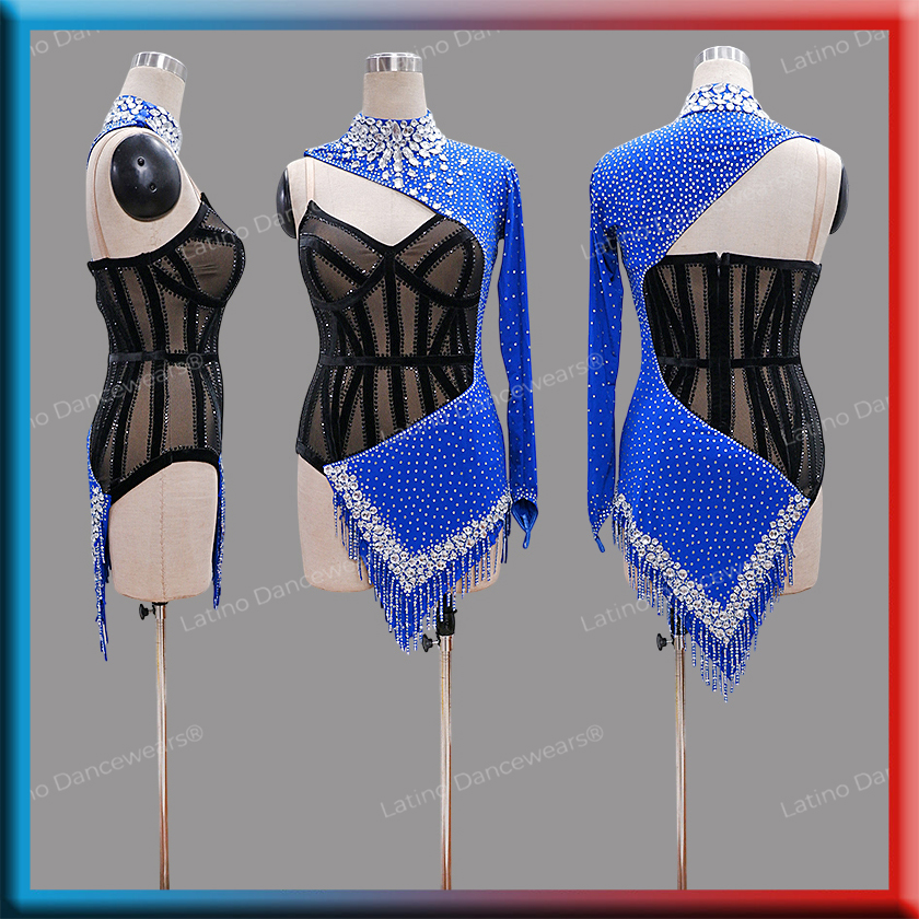 LATIN SALSA COMPETITION DRESS LDW (LS557)