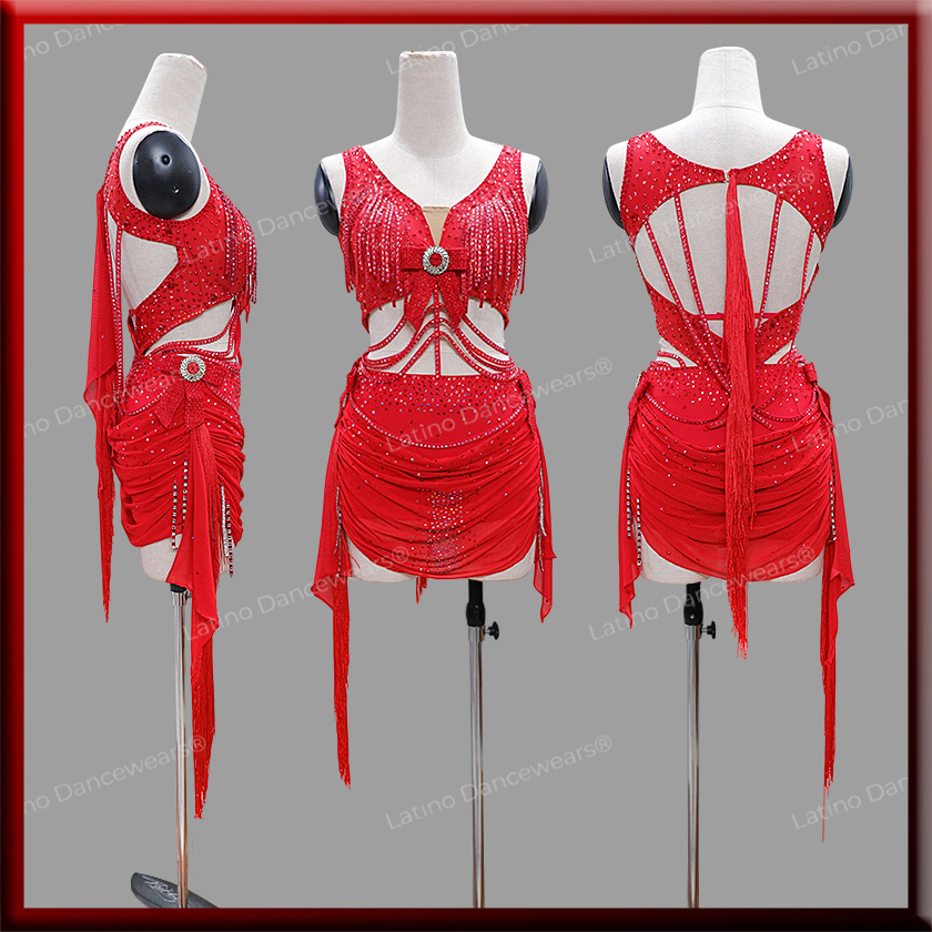 LATIN SALSA COMPETITION DRESS LDW (LT2319)