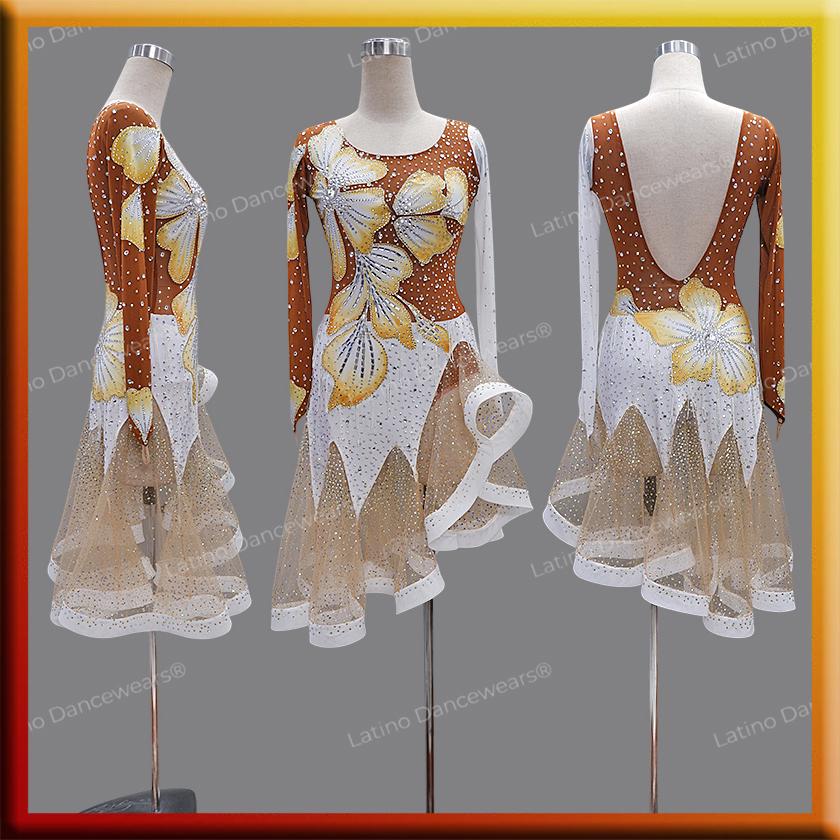 LATIN SALSA COMPETITION DRESS LDW (LT2332)