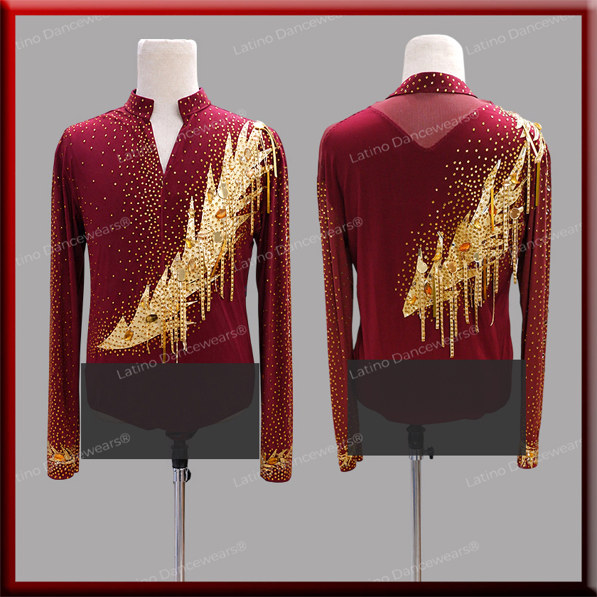 MAN LATIN SALSA SHIRT LDW (B589)