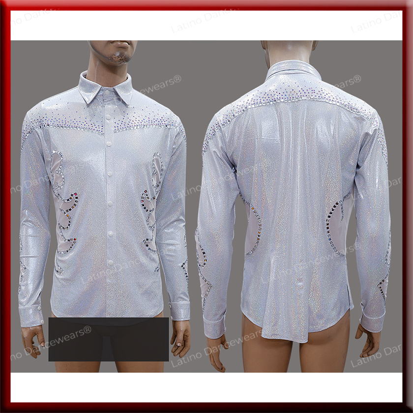 MAN LATIN SALSA SHIRT LDW (B632)