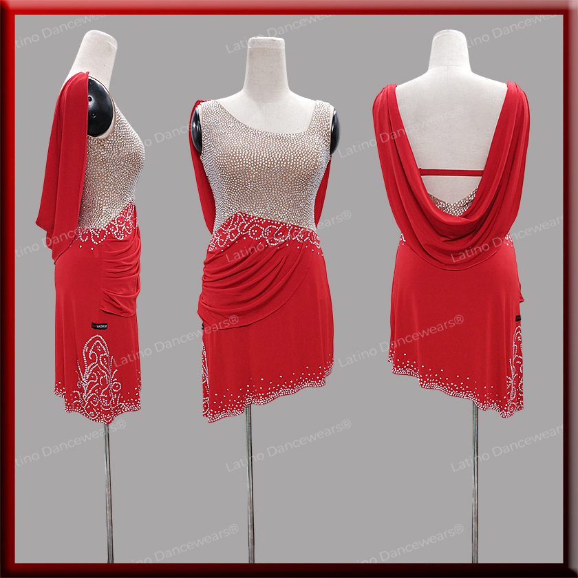 LATIN SALSA COMPETITION DRESS LDW (LT3383)