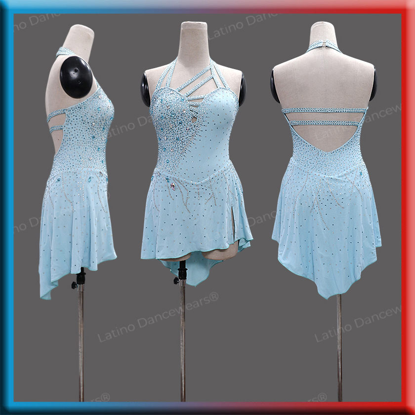 LATIN SALSA COMPETITION DRESS LDW (LT3389)