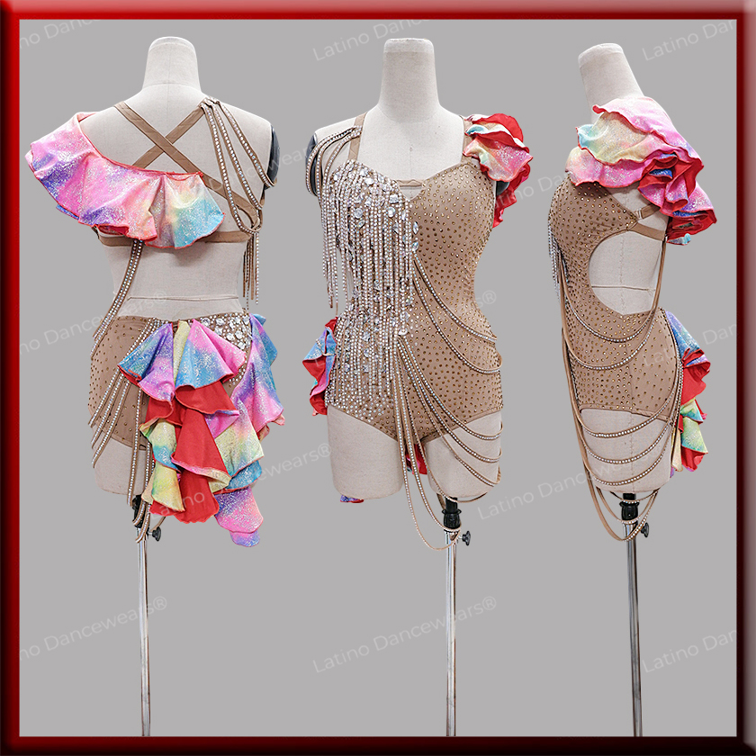 LATIN SALSA COMPETITION BODYSUIT LDW (LT3693)