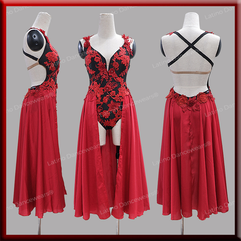 LATIN SALSA COMPETITION DRESS LDW (LT3694)