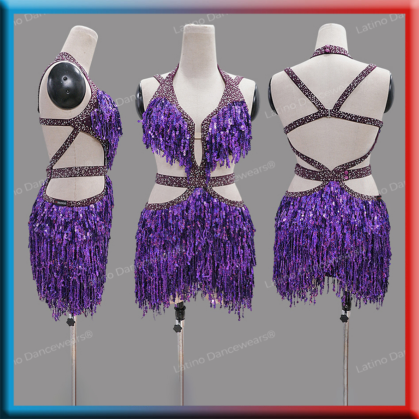 LATIN SALSA COMPETITION DRESS LDW (LS563)