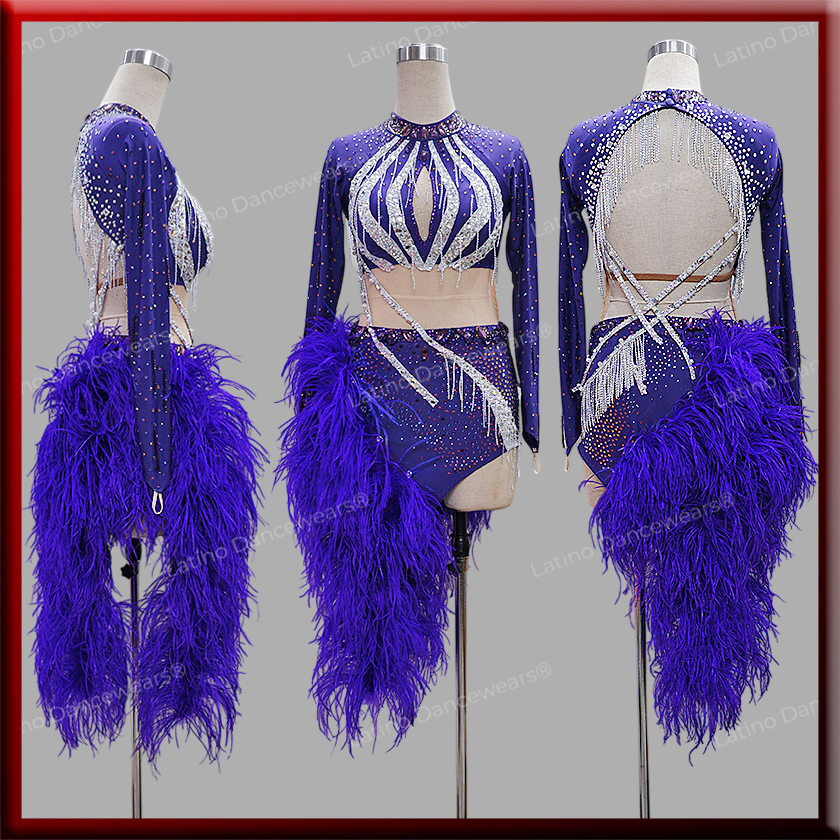 LATIN SALSA COMPETITION DRESS LDW (LT2333)