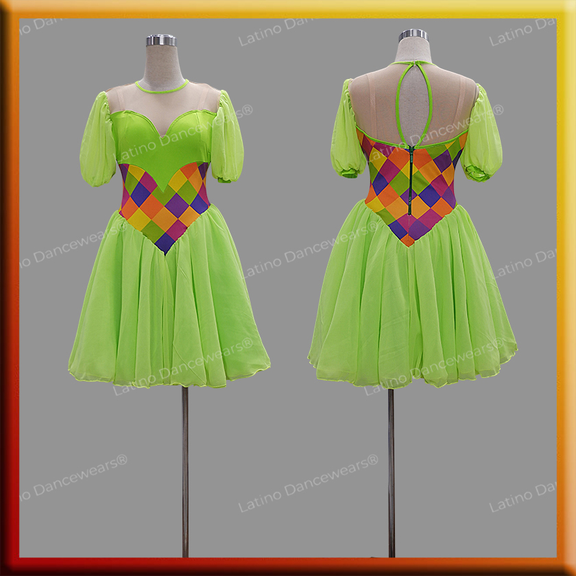 LATIN SALSA COMPETITION DRESS LDW (LT3394)