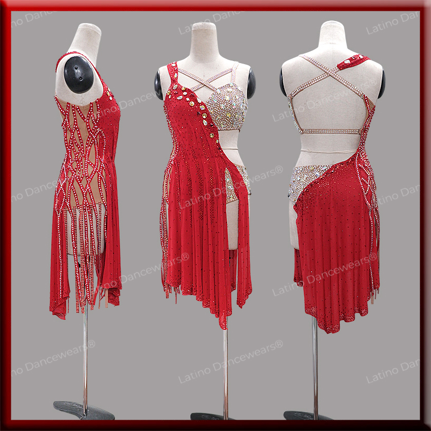 LATIN SALSA COMPETITION DRESS LDW (LT3399)