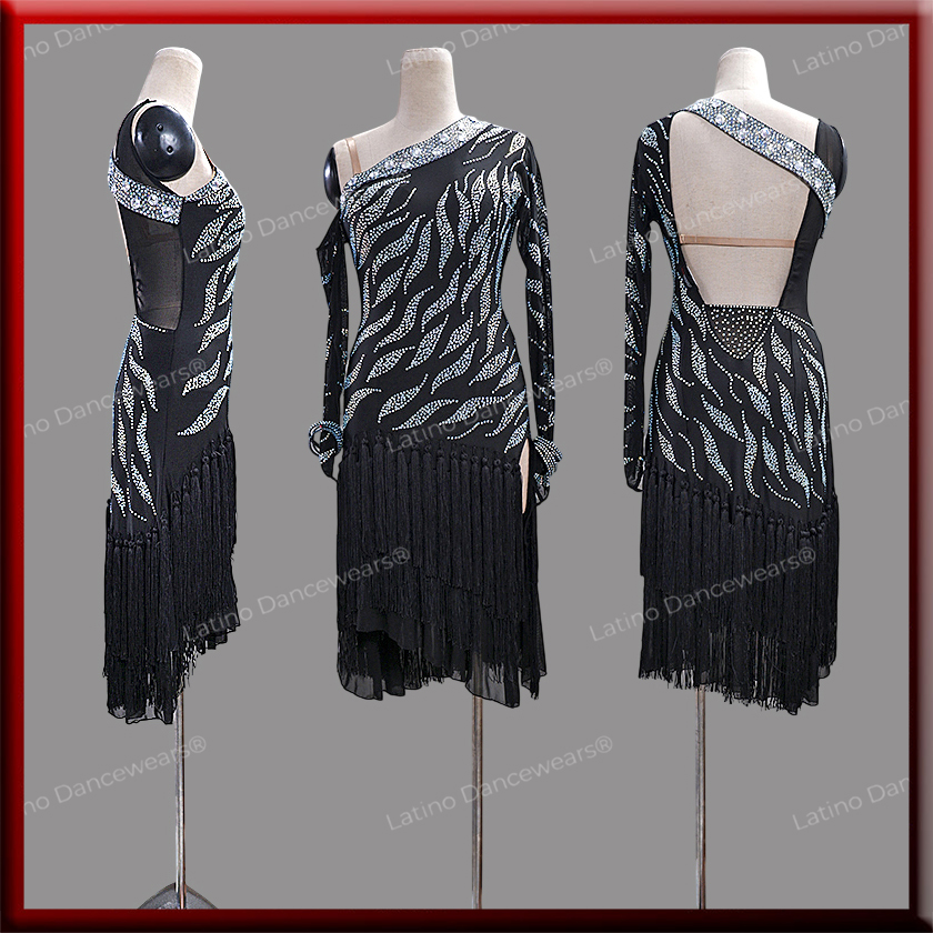LATIN SALSA COMPETITION DRESS LDW (LT3699)