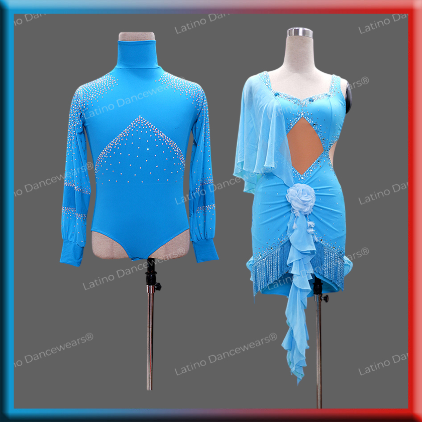 LATIN SALSA COMPETITION FOR COUPLE DRESS-SHIRT LDW (LT2180/B563)