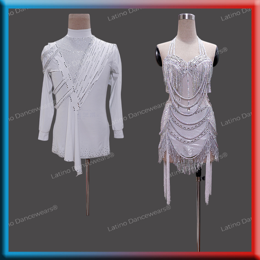 LATIN SALSA COMPETITION FOR COUPLE DRESS-SHIRT LDW (LT2168/B565)