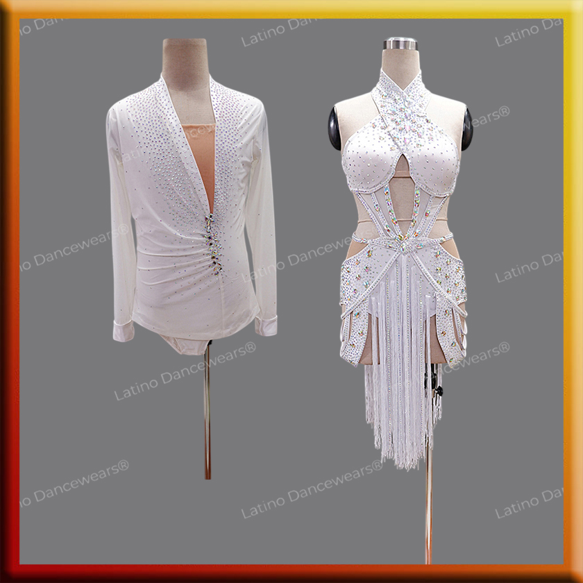 LATIN SALSA COMPETITION FOR COUPLE DRESS-SHIRT LDW (LT3689/B577)