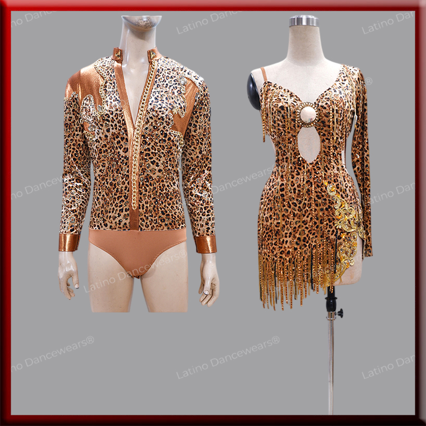 LATIN SALSA COMPETITION FOR COUPLE DRESS-SHIRT LDW (LT2288/B588)