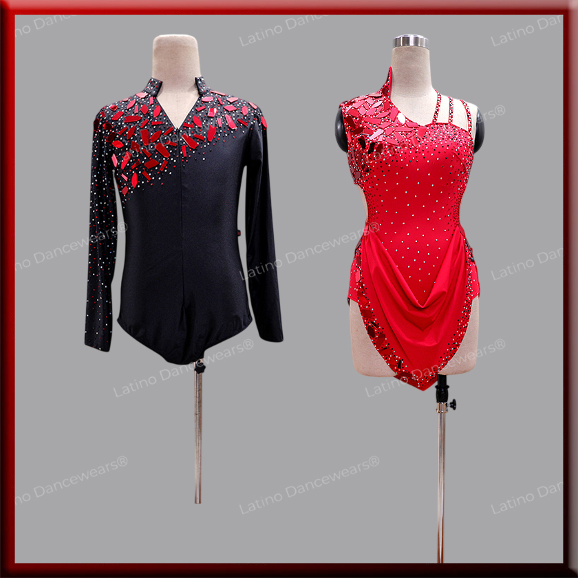 LATIN SALSA COMPETITION FOR COUPLE DRESS-SHIRT LDW (LT5000/B3500)